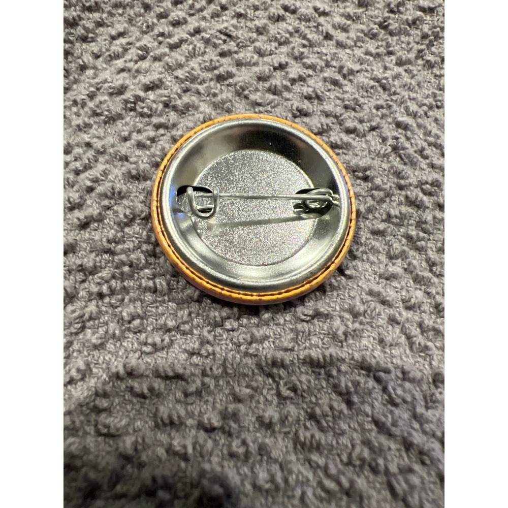 Vintage ALF Pinback Button 80s TV Show Memorabilia Alien Life Form Rose Yellow - Picture 2 of 2